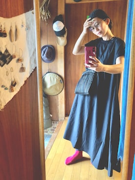 かまこさん（レディース・149cm）の春コーディネート