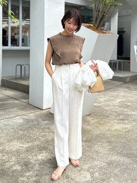 nol kawanoさん（レディース・162cm）の夏コーディネート