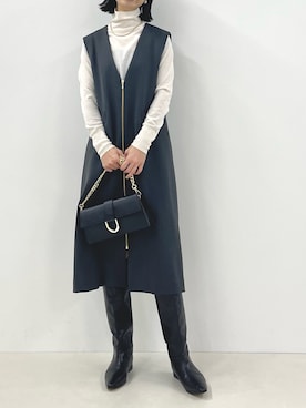 nol fujiwaraさん(レディース・167cm)の冬コーディネート