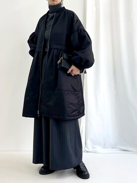 「NOLLEY’S（ノーリーズ）のアイテム（その他アウター）」を使った、nol fujiwaraさん（レディース・167cm）の秋コーディネート