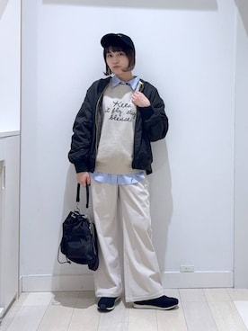 mnk1018さん（レディース・158cm）の冬コーディネート