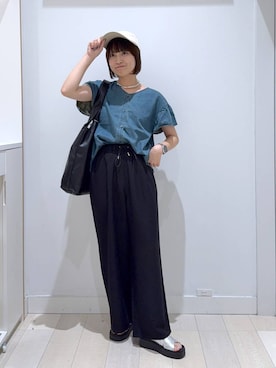 mnk1018さん（レディース・158cm）の夏コーディネート