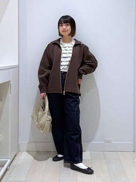 mnk1018さん（レディース・158cm）の冬コーディネート