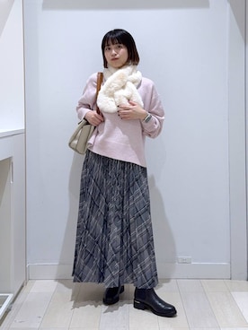 mnk1018さん（レディース・158cm）の冬コーディネート