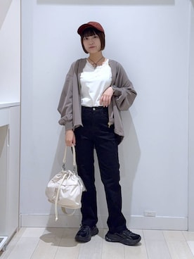 mnk1018さん（レディース・158cm）の秋コーディネート