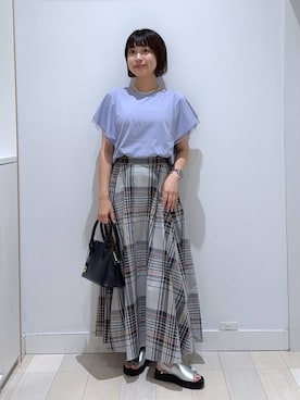 mnk1018さん（レディース・158cm）の夏コーディネート