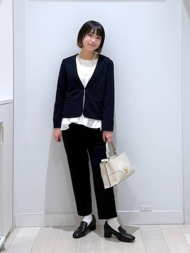 mnk1018さん（レディース・158cm）の冬コーディネート