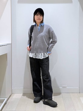 mnk1018さん(レディース・158cm)の冬コーディネート