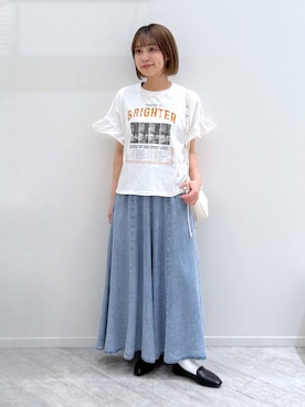 「アイテム（その他シューズ）」を使った、mnk1018さん（レディース・158cm・20代）の春コーディネート