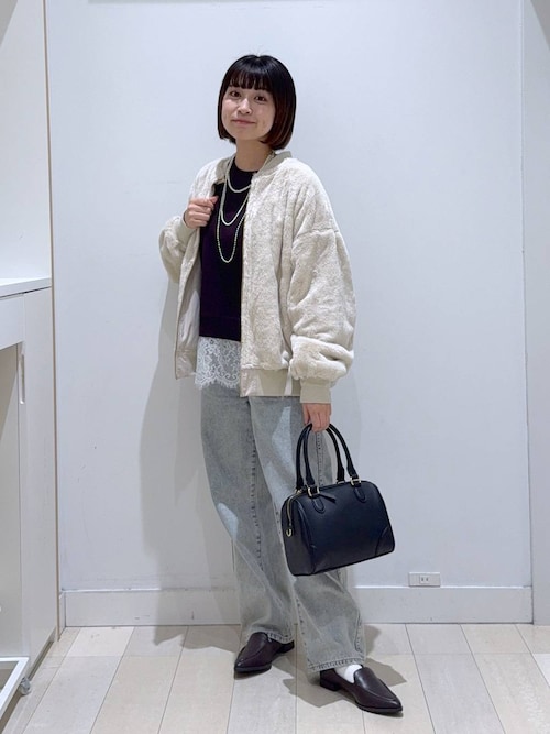 GLOBAL WORK ファーブルゾン 【公式通販】 GLOBAL WORK ファーブルゾン 【公式通販】