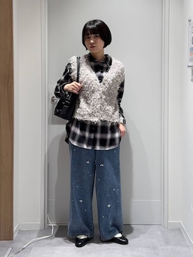 mnk1018さん（レディース・158cm）の秋コーディネート