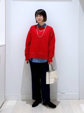 mnk1018さん（レディース・158cm）の冬コーディネート