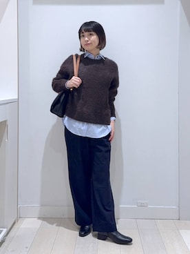 mnk1018さん(レディース・158cm)の冬コーディネート