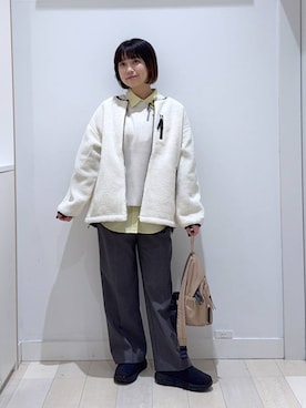 「アイテム（その他シューズ）」を使った、mnk1018さん（レディース・158cm・20代）の冬コーディネート