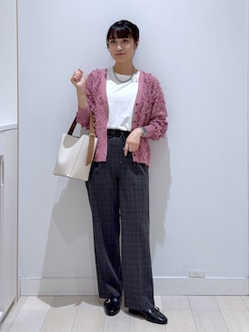 「GLOBAL WORK（グローバルワーク）のアイテム」を使った、mnk1018さん（レディース・158cm）の秋コーディネート