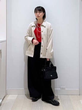 mnk1018さん(レディース・158cm)の冬コーディネート