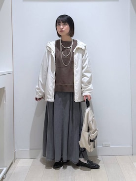 mnk1018さん(レディース・158cm)の冬コーディネート