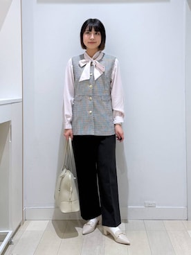 mnk1018さん(レディース・158cm)の冬コーディネート