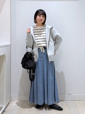 mnk1018さん（レディース・158cm）の冬コーディネート