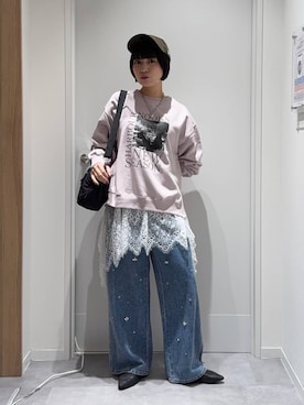 「GLOBAL WORK（グローバルワーク）のアイテム（パンプス）」を使った、mnk1018さん（レディース・158cm）の秋コーディネート