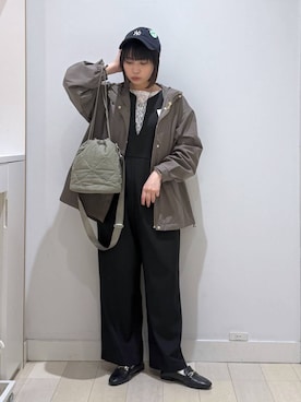 mnk1018さん(レディース・158cm)の冬コーディネート