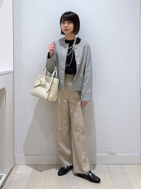 mnk1018さん（レディース・158cm）の冬コーディネート