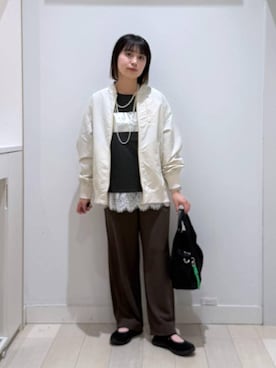 mnk1018さん（レディース・158cm）の春コーディネート