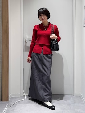 「GLOBAL WORK（グローバルワーク）のアイテム（バレエシューズ）」を使った、mnk1018さん（レディース・158cm）の秋コーディネート