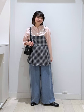 mnk1018さん（レディース・158cm）の春コーディネート