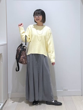 「GLOBAL WORK（グローバルワーク）のアイテム（アクセサリー）」を使った、mnk1018さん（レディース・158cm）の春コーディネート