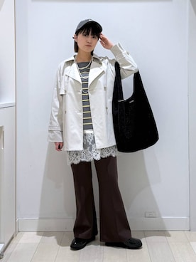 mnk1018さん（レディース・158cm）の冬コーディネート