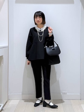 mnk1018さん（レディース・158cm）の冬コーディネート