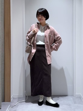 mnk1018さん（レディース・158cm）の秋コーディネート