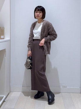 「GLOBAL WORK（グローバルワーク）のアイテム（ワンピース）」を使った、mnk1018さん（レディース・158cm）の秋コーディネート