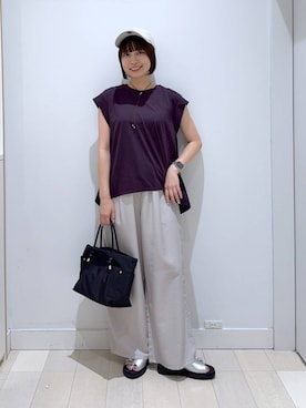 「アイテム（パンツ）」を使った、mnk1018さん（レディース・158cm・20代）の夏コーディネート