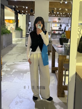 「COLONY 2139（コロニートゥーワンスリーナイン）のアイテム（パンツ）」を使った、hitomi020714さん（レディース・168cm）の春コーディネート