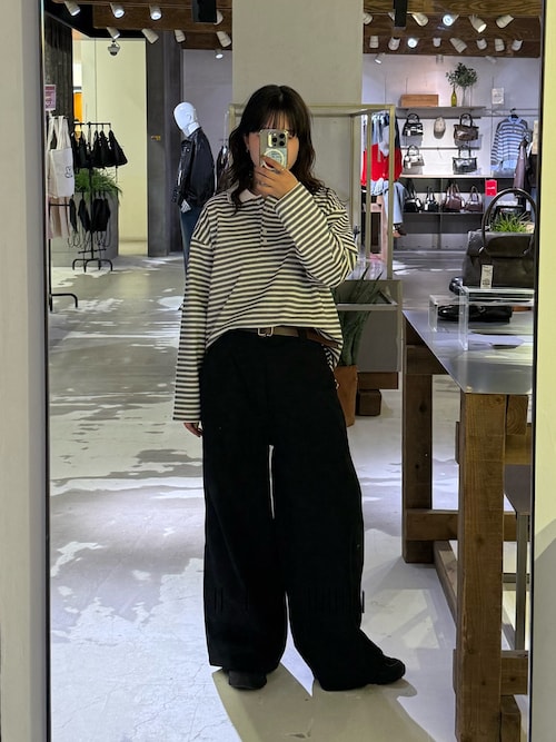 ボーダーラガーシャツ