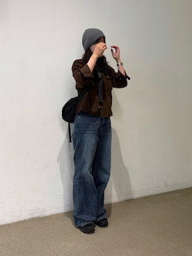 「高身長女子」｜hitomi020714さん（レディース・168cm）の秋コーディネート