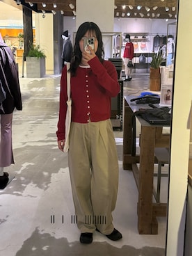 「COLONY 2139（コロニートゥーワンスリーナイン）のアイテム（トップス）」を使った、hitomi020714さん（レディース・168cm）の秋コーディネート