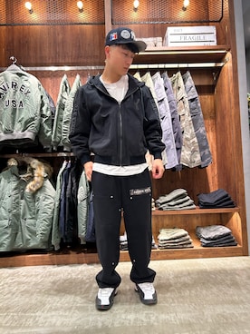 FUUGAさん(メンズ・173cm)の冬コーディネート