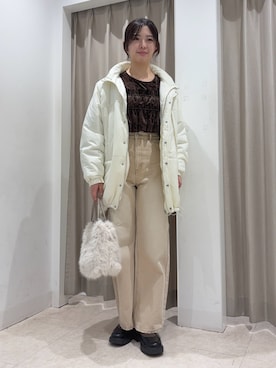 はなさん（レディース・163cm）の冬コーディネート