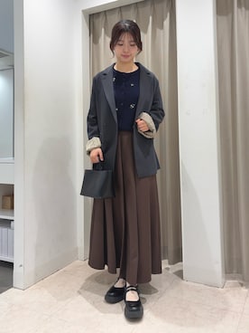 はなさん(レディース・163cm)の冬コーディネート