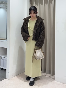 はなさん（レディース・163cm）の冬コーディネート