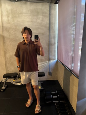 「アイテム（トップス）」を使った、TSUCKTさん（メンズ・170cm・30代）の夏コーディネート