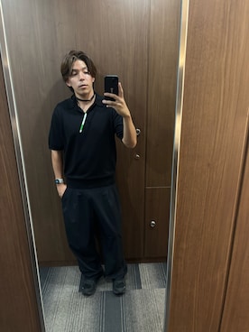 「アイテム（ポロシャツ）」を使った、TSUCKTさん（メンズ・170cm・30代）の夏コーディネート