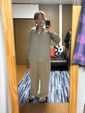 「アイテム（サンダル）」を使った、TSUCKTさん（メンズ・170cm・30代）の夏コーディネート