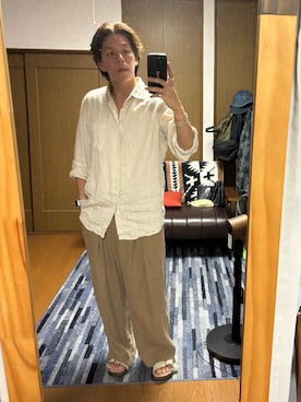 「アイテム（シャツ/ブラウス）」を使った、TSUCKTさん（メンズ・170cm・30代）の夏コーディネート