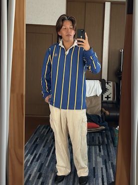 TSUCKTさん（骨格ストレート・メンズ・170cm）の秋コーディネート
