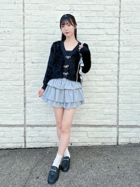 「Silly（シリー）のアイテム（トップス）」を使った、Silly さん（レディース・161cm）の秋コーディネート