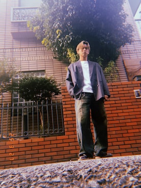 「RAGEBLUE（レイジブルー）のアイテム（ジャケット/アウター）」を使った、ShaKeさん（メンズ・177cm）の秋コーディネート